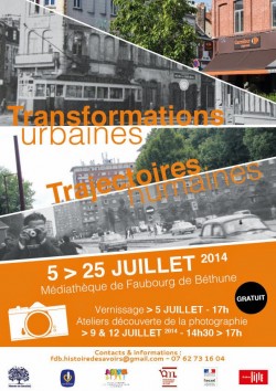 Transformations urbaines, trajectoires humaines - HdS - juillet 2014
